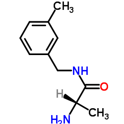 N-(3-Methylbenzyl)alaninamide结构式