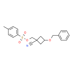 (3-(benzyloxy)-1-cyanocyclobutyl)Methyl 4-Methylbenzenesulfonate picture