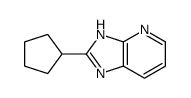 2-cyclopentyl-1H-imidazo[4,5-b]pyridine Structure