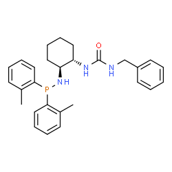 1-苄基-3-{(1R,2R)-2-[(11bS)-二萘并[2,1-d:1',2'-f][1,3,2]二氧磷杂七-4-基氨基]环己基}脲图片