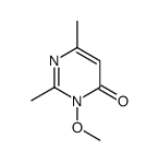 3-METHOXY-2,6-DIMETHYLPYRIMIDIN-4(3H)-ONE Structure