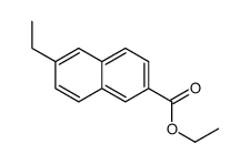 Ethyl 6-ethyl-2-naphthoate Structure