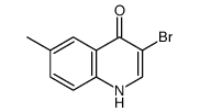 3-Bromo-4-hydroxy-6-methylquinoline结构式