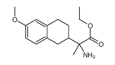 2-氨基-2-(6-甲氧基-1,2,3,4-四氢萘-2-基)丙酸乙酯图片