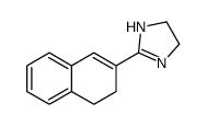 2-(3,4-dihydronaphthalen-2-yl)-4,5-dihydro-1H-imidazole Structure