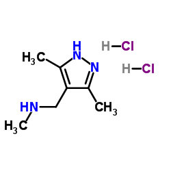 [(3,5-DIMETHYL-1H-PYRAZOL-4-YL)METHYL]METHYLAMINE DIHYDROCHLORIDE结构式