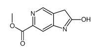 methyl 2-oxo-1H,2H,3H-pyrrolo[3,2-c]pyridine-6-carboxylate结构式