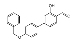 2-hydroxy-4-(4-phenylmethoxyphenyl)benzaldehyde结构式