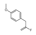 1-(2-fluoroprop-2-enyl)-4-methoxybenzene结构式