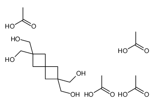 acetic acid,[2,2,6-tris(hydroxymethyl)spiro[3.3]heptan-6-yl]methanol结构式
