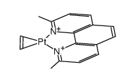 ethylene(2,9-dimethyl-1,10-phenanthroline)platinum Structure