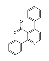 3-nitro-2,4-diphenylpyridine结构式