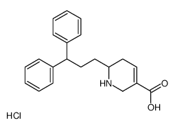 6-(3,3-diphenylpropyl)guvacine结构式