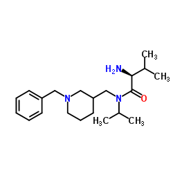 N-[(1-Benzyl-3-piperidinyl)methyl]-N-isopropyl-L-valinamide Structure