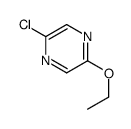 2-chloro-5-ethoxypyrazine Structure