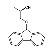 (R)-1-(9H-fluoren-9-yloxy)propan-2-ol结构式