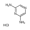 2,6-二氨基吡嗪盐酸盐结构式
