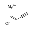 magnesium,but-1-en-3-yne,chloride Structure