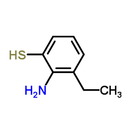 Benzenethiol,2-amino-3-ethyl- Structure