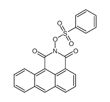 N-(phenylsulfonyloxy)anthracene-1,9-dicarboximide Structure