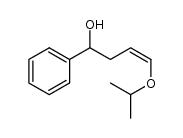 (3Z)-4-isopropoxy-1-phenylbut-3-en-1-ol Structure