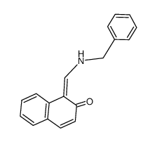 N-benzyl-2-oxo-1-naphthylideneamine结构式