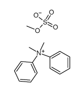 dimethyl-diphenyl-ammonium, methyl sulfate Structure