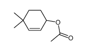 (+/-)-4,4-dimethylcyclohex-2-en-1-yl acetate Structure