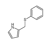 2-(phenylthiomethyl)pyrrole Structure