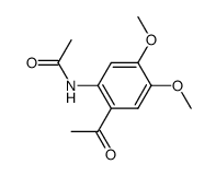 N-(2-ACETYL-4,5-DIMETHOXY-PHENYL)-ACETAMIDE picture