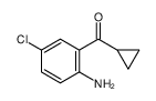(2-amino-5-chlorophenyl)-cyclopropylmethanone Structure