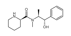 (S,S)-pseudoephedrine D-pipecolinamide结构式