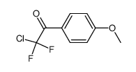 Ethanone, 2-chloro-2,2-difluoro-1-(4-methoxyphenyl)- (9CI) Structure