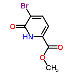 Methyl 5-bromo-6-oxo-1,6-dihydropyridine-2-carboxylate Structure