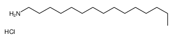 pentadecan-1-amine,hydrochloride Structure