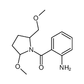 (2-aminophenyl)-[2-methoxy-5-(methoxymethyl)pyrrolidin-1-yl]methanone Structure