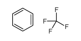 benzene,tetrafluoromethane Structure