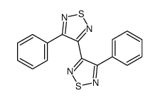 3-phenyl-4-(4-phenyl-1,2,5-thiadiazol-3-yl)-1,2,5-thiadiazole结构式