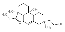 methyl 7-(2-hydroxyethyl)-1,4a,7-trimethyl-3,4,4b,5,6,8,10,10a-octahydro-2H-phenanthrene-1-carboxylate Structure
