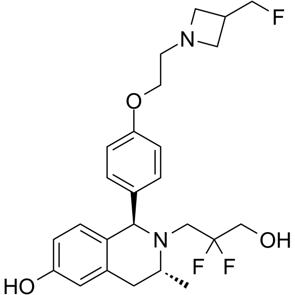 Estrogen receptor antagonist 6 structure