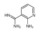 3-Pyridinecarboximidamide,2-amino-(9CI) Structure