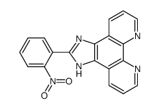2-(2-nitrophenyl)imidazole[4,5f][1,10]phenanthroline结构式