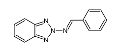 N-(benzotriazol-2-yl)-1-phenylmethanimine结构式