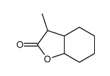 3-Methylhexahydrobenzofuran-2(3H)-one结构式