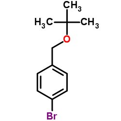 1-溴-4-(叔-丁氧基甲基)苯结构式