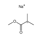 sodium 1-methoxy-2-methylprop-1-en-1-olate结构式