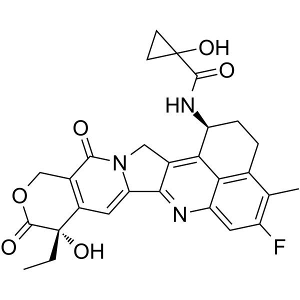 Exatecan-amide-cyclopropanol结构式