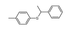 p-CH3-phenyl 1-phenylethylsulfide结构式