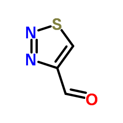 1,2,3-THIADIAZOLE-4-CARBALDEHYDE structure