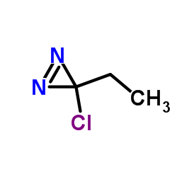 3-Chloro-3-ethyldiazirine结构式